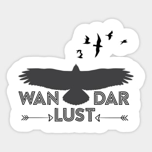 Wanderlust - Eagle Sticker